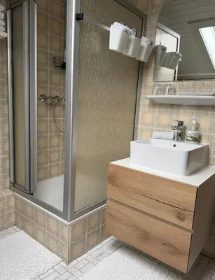 Ein Badezimmer in der Unterkunft Refugium by Zirwick Apartment