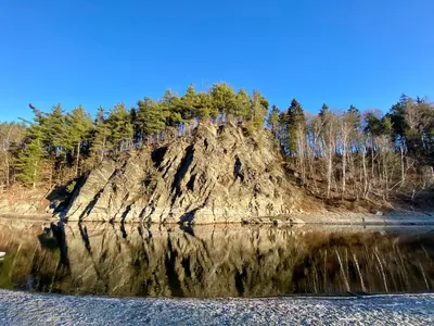Naturlandschaft in der Nähe der Ferienwohnung