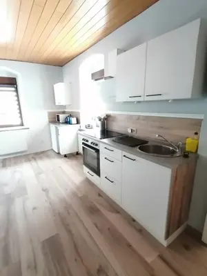 Küche/Küchenzeile in der Unterkunft Ferienwohnung Familie Kowarik