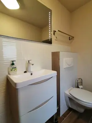 Ein Badezimmer in der Unterkunft Ferienwohnung Familie Kowarik