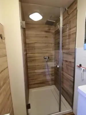 Ein Badezimmer in der Unterkunft Ferienwohnung Familie Kowarik