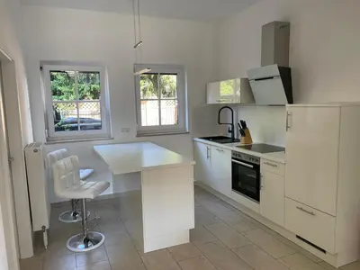 Küche/Küchenzeile in der Unterkunft Suite 2