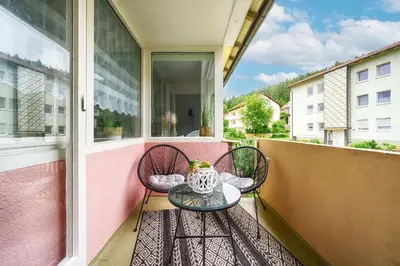 Ein Balkon oder eine Terrasse in der Unterkunft Select-Home 3 - Netflix - Parkplatz - Business Home