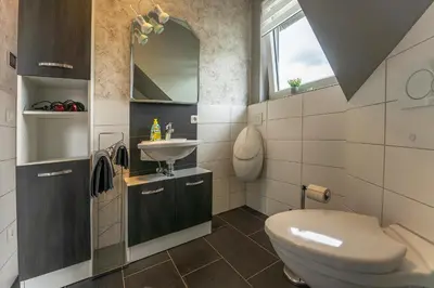 Ein Badezimmer in der Unterkunft Ferienwohnung Knecht
