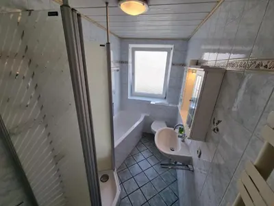 Ein Badezimmer in der Unterkunft Simon´s Serviceapartment