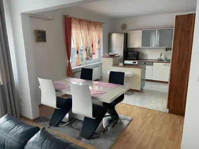 Küche/Küchenzeile in der Unterkunft Ferienwohnung Nella