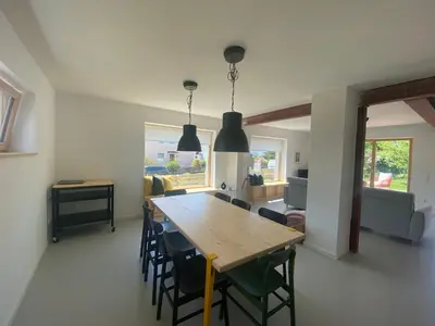Grundriss der Unterkunft Das Lavendelhaus Weißenstadt Unser modernes und gemütliches Ferienhaus im Fichtelgebirge
