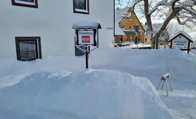 Haus Blach im Winter