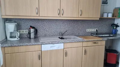 Küche/Küchenzeile in der Unterkunft Haus Blach