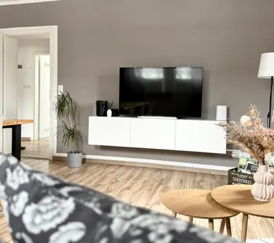 TV/Unterhaltungsangebot in der Unterkunft City Flair by Zirwick Apartment