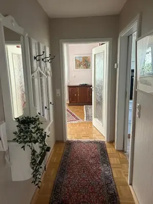 Grundriss der Unterkunft Eichendorff Garten Apartment, zentrumsnah, in direkter Nähe zur Universität