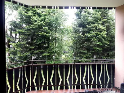 Ein Balkon oder eine Terrasse in der Unterkunft Urlaub und Wellness im Fichtelgebirge