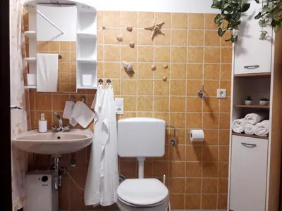 Ein Badezimmer in der Unterkunft Urlaub und Wellness im Fichtelgebirge