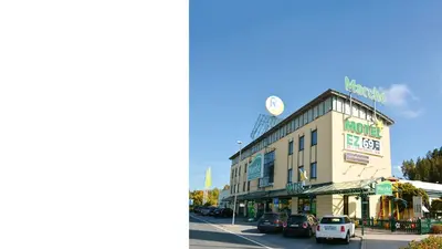 Das Gebäude in dem sich das Motel befindet