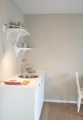 Küche/Küchenzeile in der Unterkunft 1-Zimmer-Appartement, beste Lage