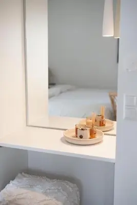 Ein Bett oder Betten in einem Zimmer der Unterkunft 1-Zimmer-Appartement, beste Lage