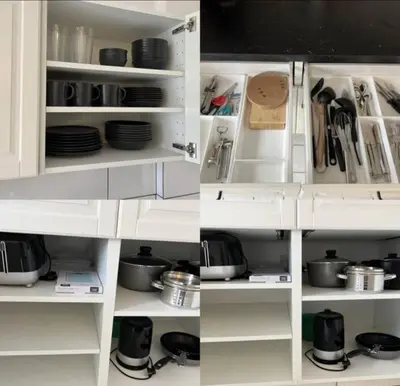 Küche/Küchenzeile in der Unterkunft Wunderschöne Wohnung mit Balkon in Plauen
