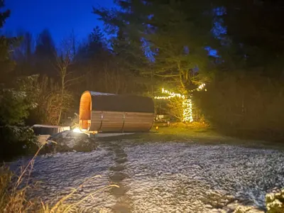 Grundriss der Unterkunft Frankenwald Ferienhaus FourStars am See in Lichtenberg, Bayern, Oberfranken, Bad Steben - Hof -Saale, Rennsteig