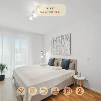Sali Homes R1 - Cozy Apartment by River