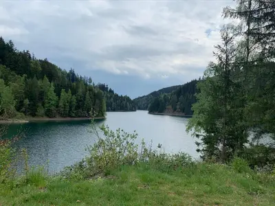 Naturlandschaft in der Nähe des Ferienhauses