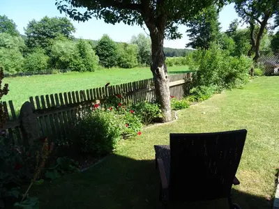 Ein Garten an der Unterkunft Ferienhaus del Pueblo