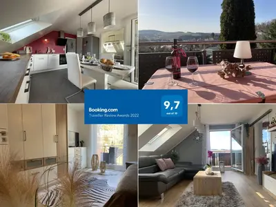 Grundriss der Unterkunft Komfortable Ferienwohnung 100qm mit Loggia in Schauenstein im Frankenwald-Fichtelgebirge