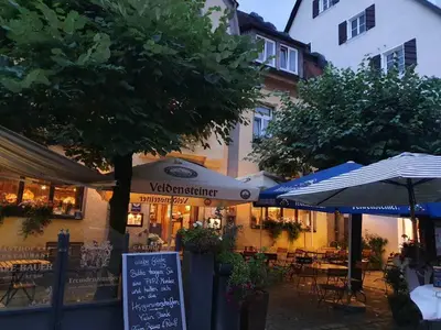 Das Gebäude in dem sich das Hotel befindet