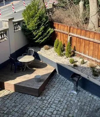 Grundriss der Unterkunft Monteurszimmer in Hof