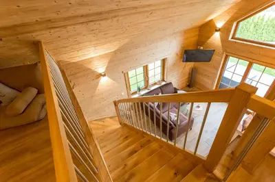 TV/Unterhaltungsangebot in der Unterkunft Chalet Hüttenzauber