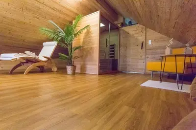 Grundriss der Unterkunft Chalet Hüttenzauber