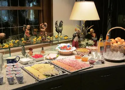Essen im Hotel oder in der Nähe