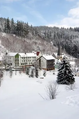 Gasthof Rodachtal mit Gästehaus Katharina im Winter