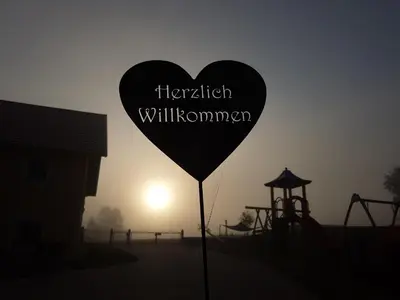 Blick auf den Sonnenuntergang/Sonnenaufgang von des Ferienhauses aus oder aus der Nähe