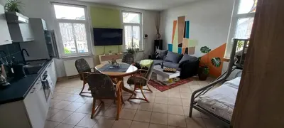 TV/Unterhaltungsangebot in der Unterkunft Ferienwohnung Perse