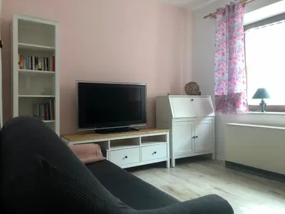TV/Unterhaltungsangebot in der Unterkunft Ferienwohnung Schlossberg 1