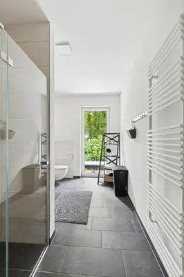Ein Bett oder Betten in einem Zimmer der Unterkunft Sali-Homes R5 - New Build with Terrace in City Center