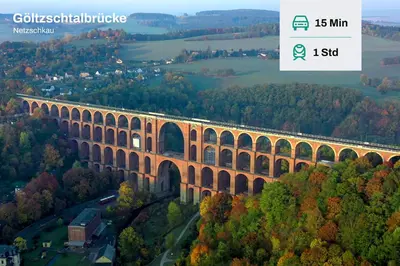 Naturlandschaft in der Nähe der Ferienwohnung