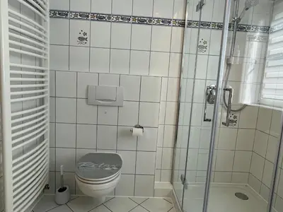 Ein Badezimmer in der Unterkunft Ferienhaus Marktredwitz