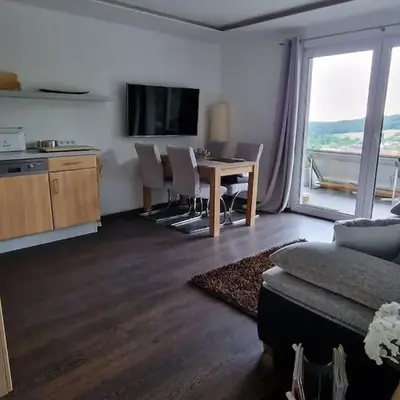 Idyllischen Ferienwohnung mit Weitblick und Sauna