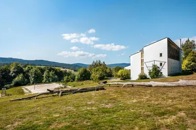 Naturlandschaft in der Nähe des Hostels