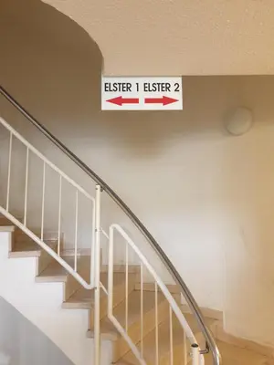 Ein Zertifikat, Auszeichnung, Logo oder anderes Dokument, das in der Unterkunft Zur Elster 2 ausgestellt ist