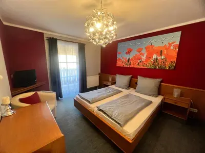 TV/Unterhaltungsangebot in der Unterkunft Hotel das rot