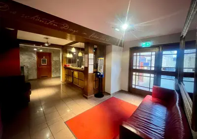 TV/Unterhaltungsangebot in der Unterkunft Hotel das rot