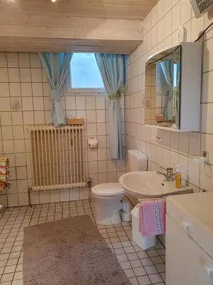 Ein Badezimmer in der Unterkunft Urlaubsruhe