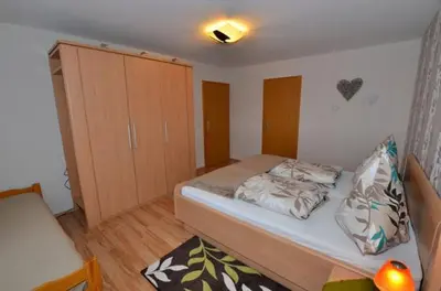 Ein Bett oder Betten in einem Zimmer der Unterkunft Haus Rosenbühl