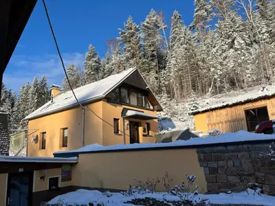 Ferienhaus Wernesgrün im Winter