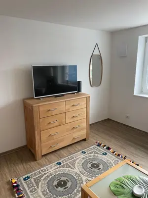 TV/Unterhaltungsangebot in der Unterkunft AM Fleurystr, komfortabel, ZENTRAL in Amberg mit Parkplatz!