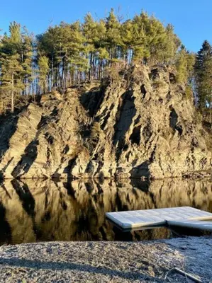 Naturlandschaft in der Nähe der Ferienwohnung