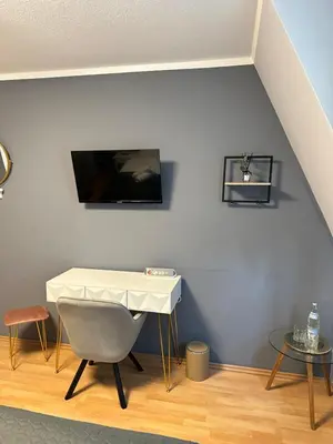 TV/Unterhaltungsangebot in der Unterkunft Ferienwohnung BX