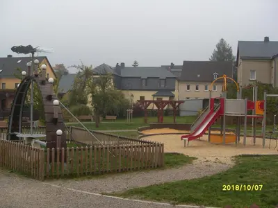 Ein Kinderspielbereich in der Unterkunft Dorfstraße 15